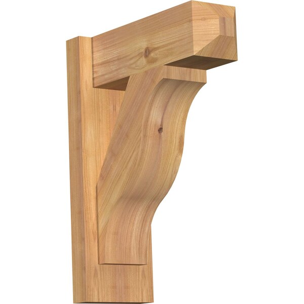 Ekena Millwork Funston Craftsman Smooth Outlooker, Western Red Cedar, 5 1/2"W x 14"D x 18"H OUT06X14X18FST04SWR - main